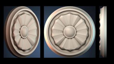 3D модель ROZETKA_1831 (STL)