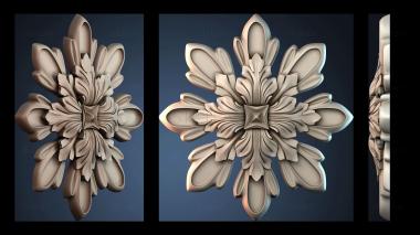 3D model ROZETKA_1834 (STL)