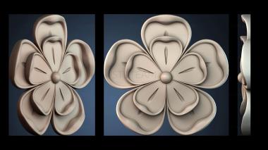 3D модель ROZETKA_1837 (STL)