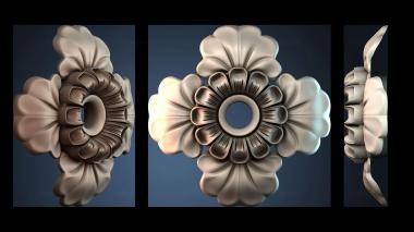 3D модель ROZETKA_1838 (STL)