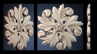 3D model ROZETKA_1840 (STL)