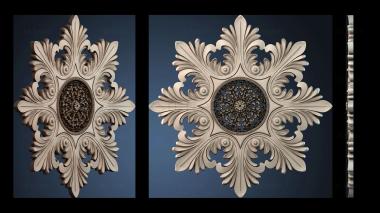 3D модель ROZETKA_1841 (STL)