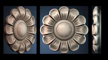 3D модель ROZETKA_1842 (STL)