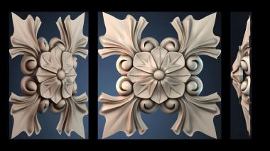 3D model ROZETKA_1843 (STL)