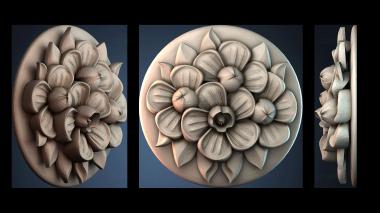 3D model ROZETKA_1849 (STL)