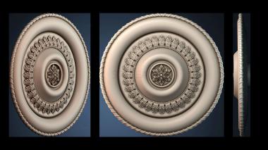 3D model ROZETKA_1850 (STL)