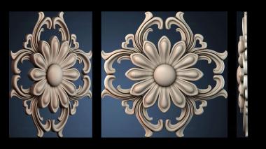 3D model ROZETKA_1876 (STL)