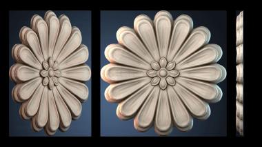 3D модель ROZETKA_1891 (STL)