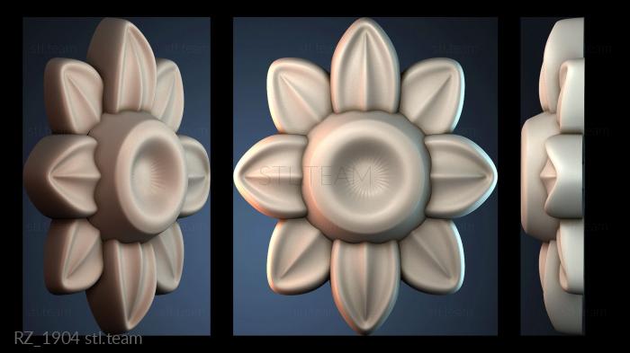 Розетки RZ_1904