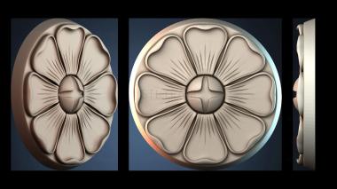 3D модель ROZETKA_2004 (STL)