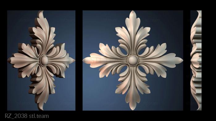 Розетки RZ_2038