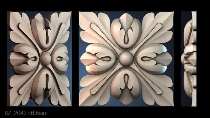 Розетки RZ_2043