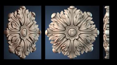 3D модель ROZETKA_2057 (STL)