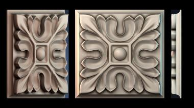 3D модель ROZETKA_2091 (STL)