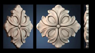 3D модель ROZETKA_2100 (STL)