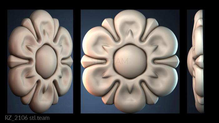 Розетки RZ_2106