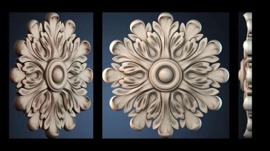 3D модель ROZETKA_2124 (STL)