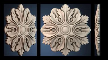 3D модель ROZETKA_2125 (STL)