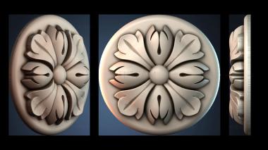 3D модель ROZETKA_2140 (STL)