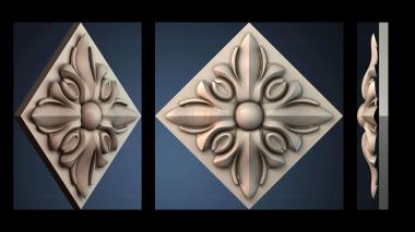 3D модель ROZETKA_2161 (STL)