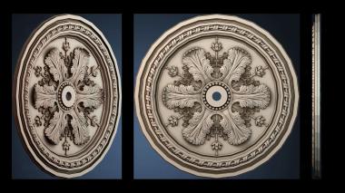 3D модель ROZETKA_2168 (STL)