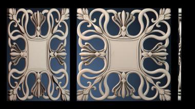 3D модель ROZETKA_2185 (STL)