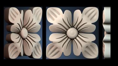 3D модель ROZETKA_2187 (STL)