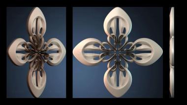 3D модель ROZETKA_2197 (STL)