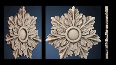 3D модель ROZETKA_2228 (STL)