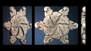 3D модель ROZETKA_2257 (STL)