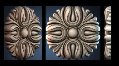 3D модель ROZETKA_2266 (STL)