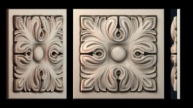 3D модель ROZETKA_2278 (STL)