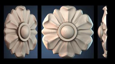 3D модель ROZETKA_2283 (STL)