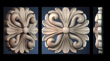 3D модель ROZETKA_2319 (STL)