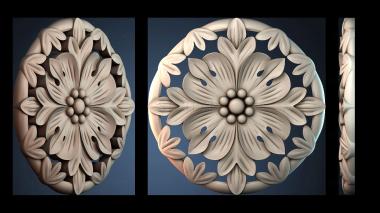 3D модель ROZETKA_2327 (STL)