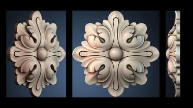 3D модель ROZETKA_2340 (STL)