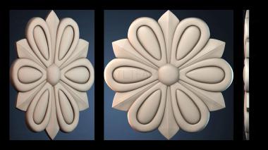 3D модель ROZETKA_2341 (STL)