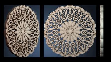 3D модель ROZETKA_2350 (STL)