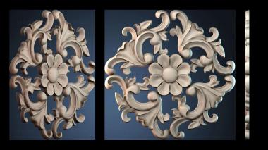 3D модель ROZETKA_2358 (STL)