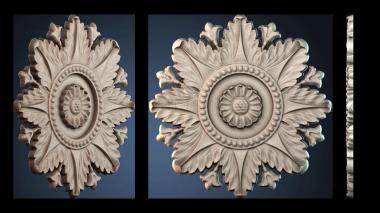 3D модель ROZETKA_2359 (STL)