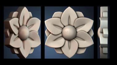 3D модель ROZETKA_2385 (STL)