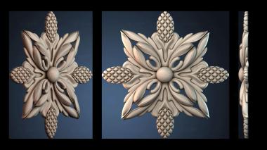 3D модель ROZETKA_2390 (STL)