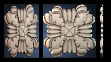 3D модель ROZETKA_2419 (STL)