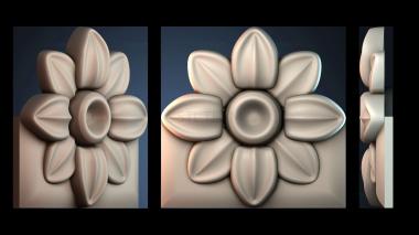 3D модель ROZETKA_2423 (STL)