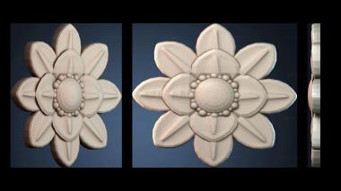 3D модель ROZETKA_2428 (STL)