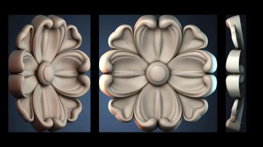 3D модель ROZETKA_2434 (STL)