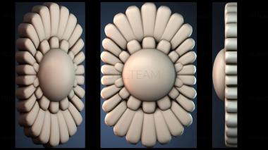 3D модель ROZETKA_2463 (STL)