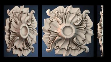 3D модель ROZETKA_2466 (STL)