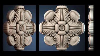 3D модель ROZETKA_2467 (STL)