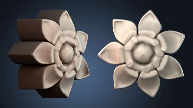 3D модель ROZETKA_2479 (STL)